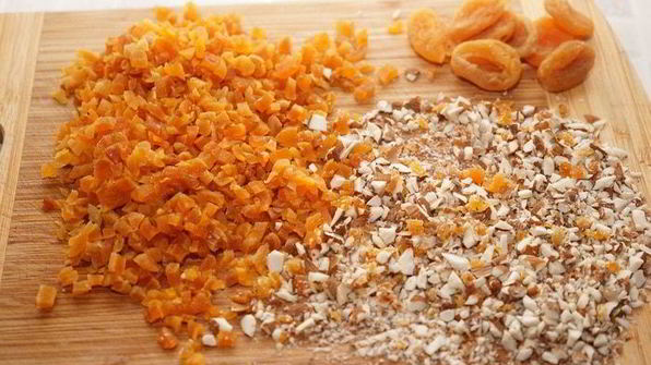 ореховый кекс с глинтвейном