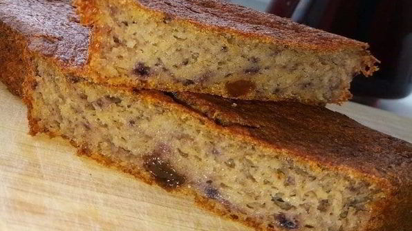 овсяный кекс с бананом