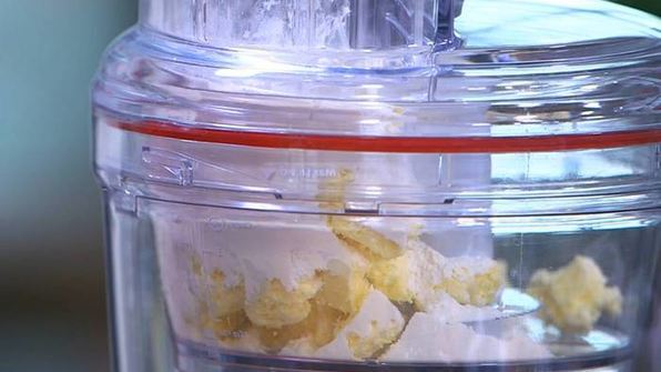 песочный кекс с изюмом