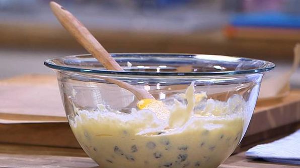 песочный кекс с изюмом