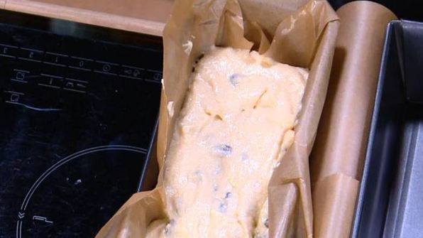 песочный кекс с изюмом