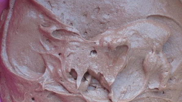 шоколадный кекс на белках