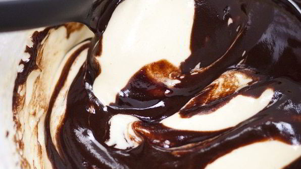 шоколадный кекс с грецкими орехами