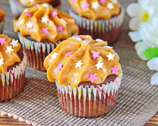 Шоколадные капкейки