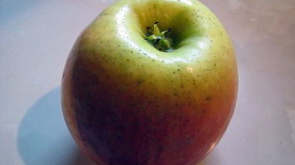 шоколадные кексы с изюмом и яблоком