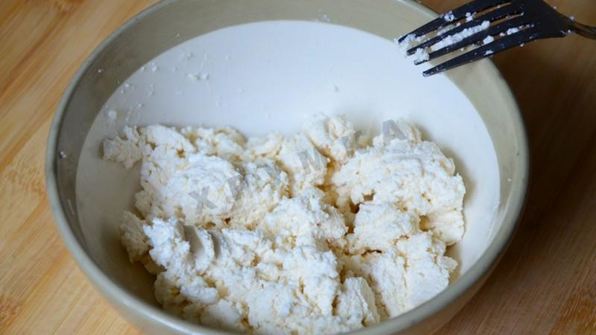 шоколадные кексы с творожной начинкой