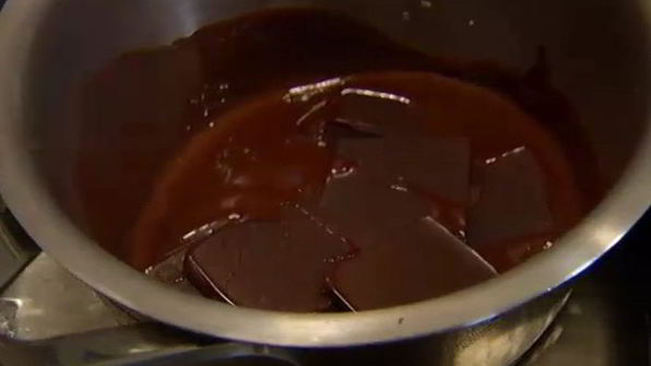 шоколадные кексы с вишней