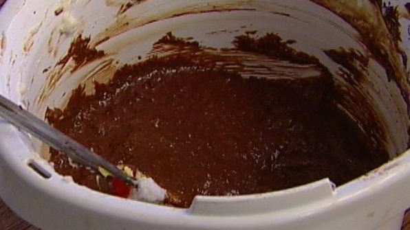 шоколадные кексы с вишней