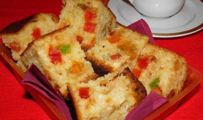 Творожный кекс в мультиварке