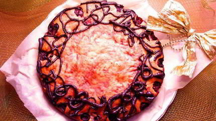 Вишневый кекс на сгущенке