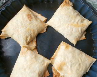 Хачапури из лаваша с сыром