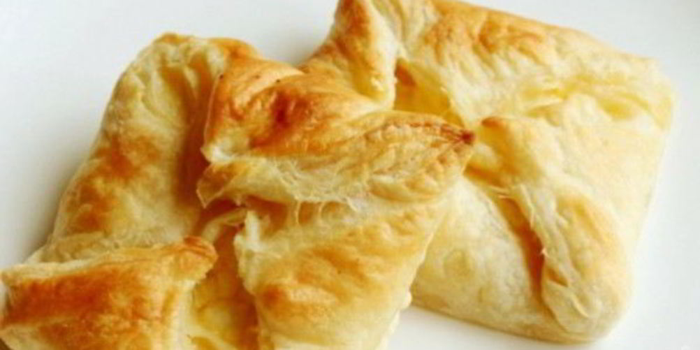 Рецепт хачапури из слоеного теста