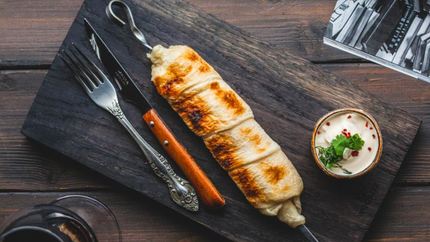 Хачапури на шампуре