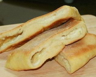 Хачапури с чесноком