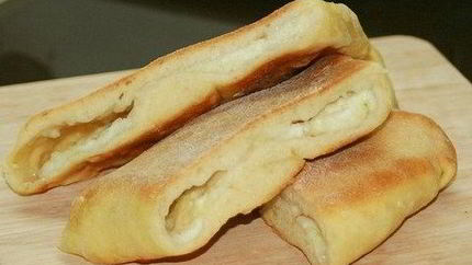 Хачапури с чесноком