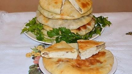 Хачапури с мясом