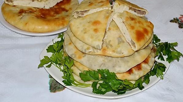 хачапури с мясом