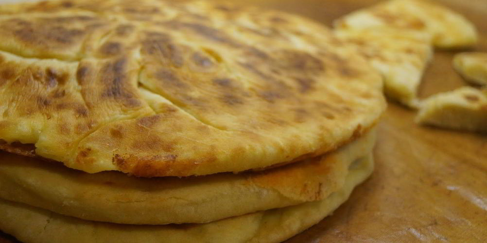 Рецепт хачапури с сулугуни на сковороде