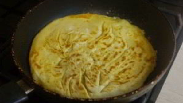 хачапури с сулугуни на сковороде