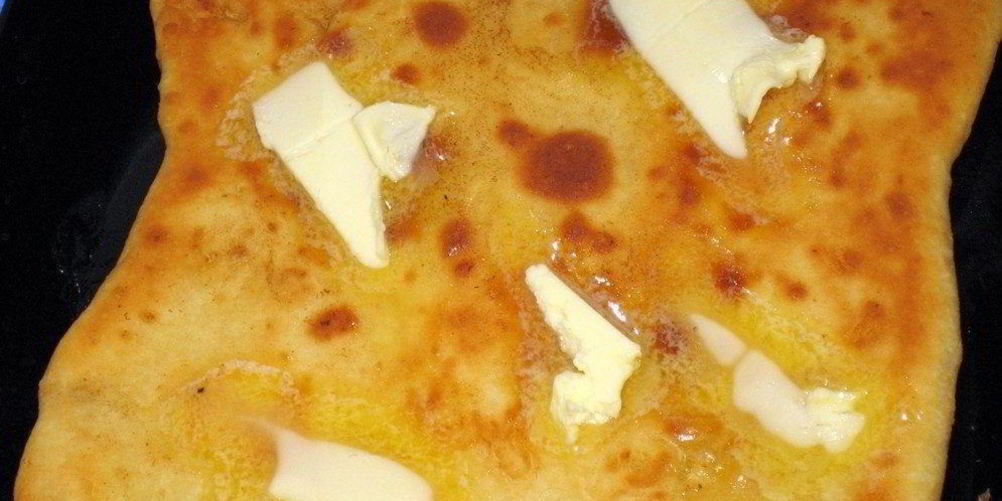 Рецепт хачапури с сыром на сковороде