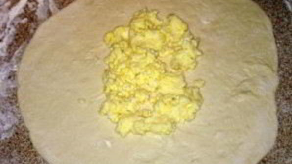 хачапури с сыром на сковороде