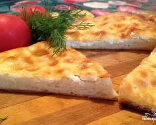 Хачапури с сыром простой