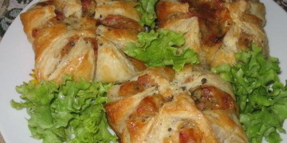 Рецепт хачапури с ветчиной и сыром