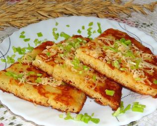 Ленивый хачапури на сковороде