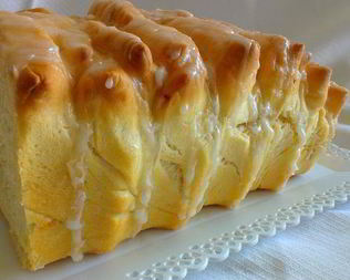 Апельсиновый хлеб-книжка