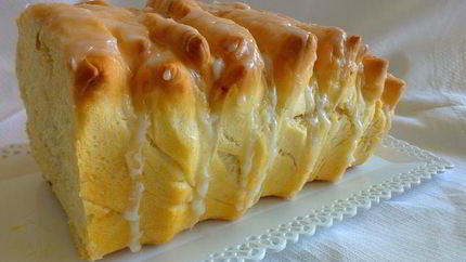 Апельсиновый хлеб-книжка