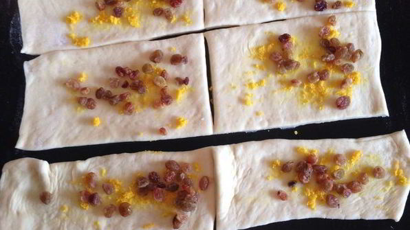 апельсиновый хлеб-книжка