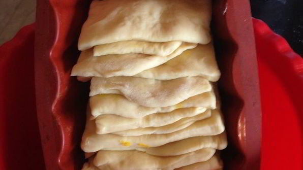 апельсиновый хлеб-книжка