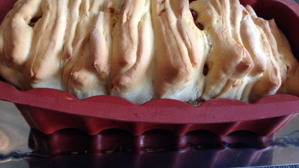 апельсиновый хлеб-книжка