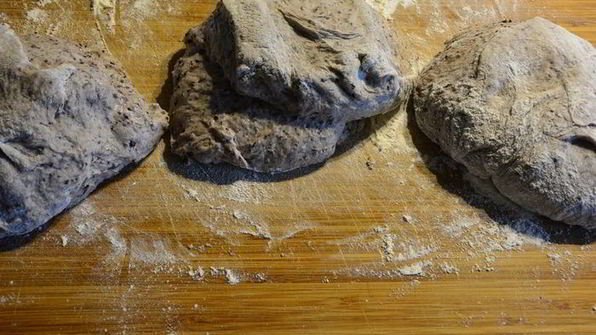 багет из черного риса