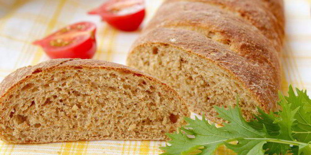 Рецепт батона цельнозернового с отрубями