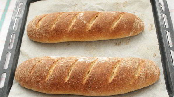 батон цельнозерновой с отрубями