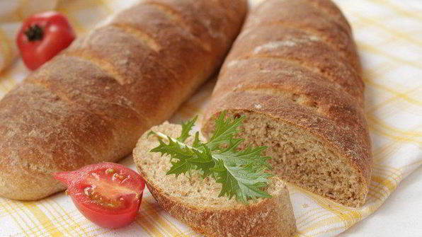 батон цельнозерновой с отрубями
