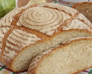 Белый хлеб подовый