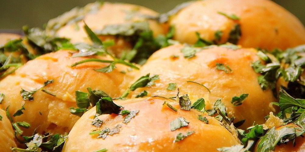 Рецепт чесночных пампушек к борщу