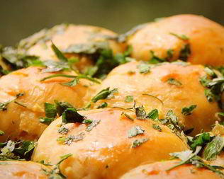 Чесночные пампушки к борщу