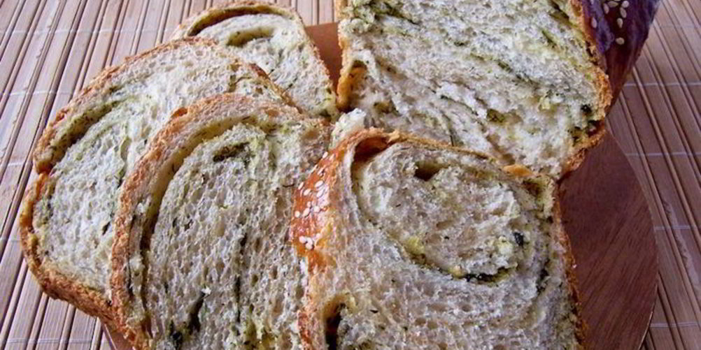 Рецепт домашнего хлеба с ароматными травами