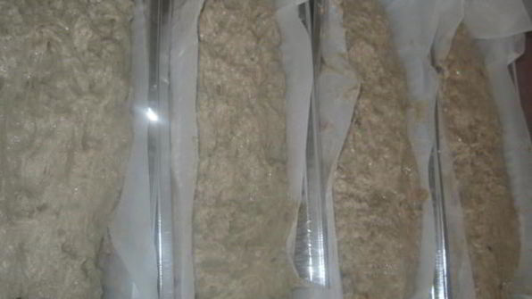 домашний хлеб с отрубями и семенами подсолнечника