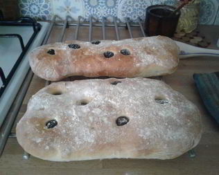 Домашняя чиабатта