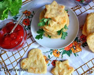 Картофельные галеты с сыром