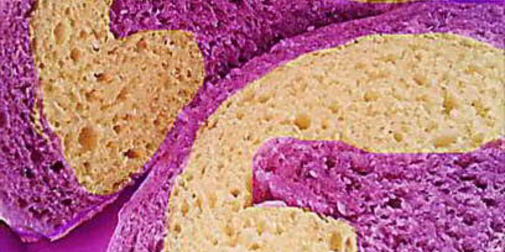 Рецепт хлеба из фиолетового картофеля