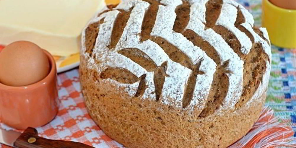Рецепт хлеба ржаного с кориандром и горчичным маслом