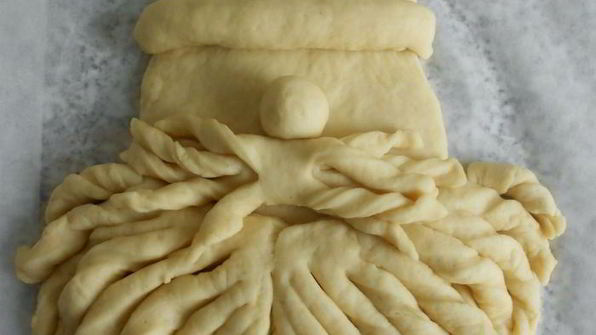 хлеб золотой дед мороз