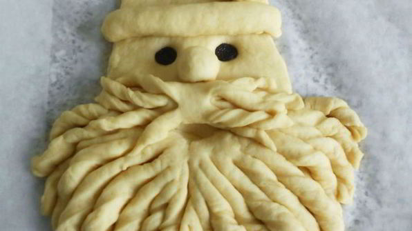 хлеб золотой дед мороз