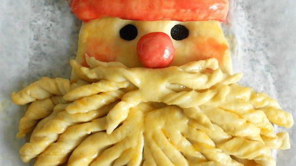 хлеб золотой дед мороз