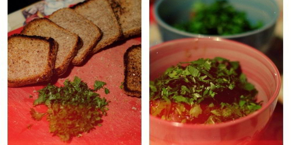 Рецепт хрустящих хлебцев с овощным угаром